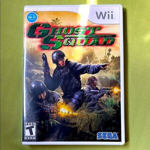 Ghost Squad Nintendo Wii Game Complete With Manual